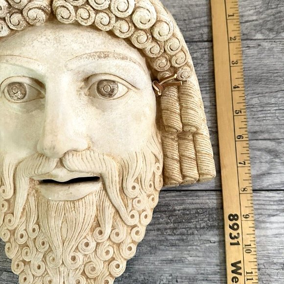 Zeus mask - Ancient Greece First Theater - King of Gods Ruler of Sky and Thunder - Picture 4 of 6